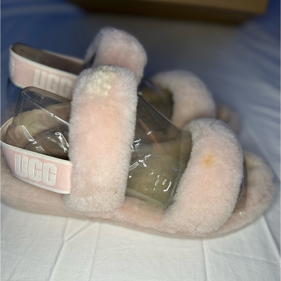UGG Fluff Yeah Sherpa Slides(slippers/sandals) - Picture 5 of 7